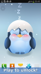 Chubby Pengu Live Wallpaper(圖3)-速報App