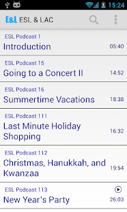 EL:ESL课程与内置词典结合的听力练习应用 Screenshots 10