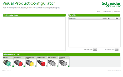 16mm Visual Configurator