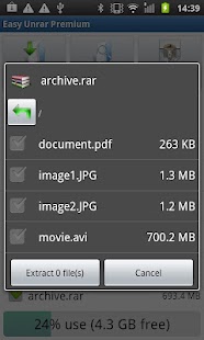 Easy Unrar Unzip & zip premium - screenshot thumbnail
