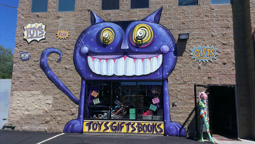 Cat Mural at Toy Store