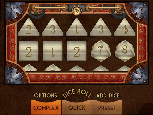 【免費棋類遊戲App】Steampunk Miracle Dice Roller-APP點子