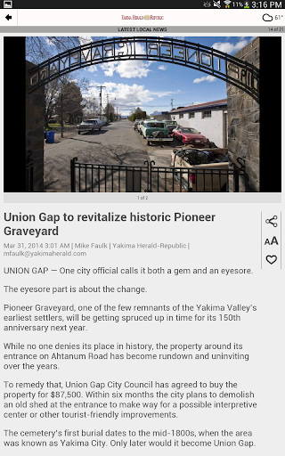 【免費新聞App】Yakima Herald-Republic-APP點子