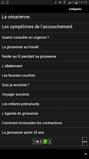 Conseils pour la grossesse