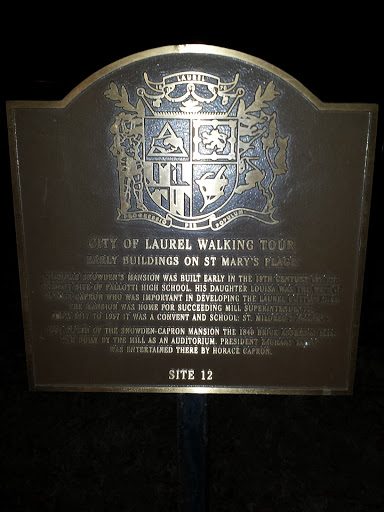 City of Laurel Walking Tour Site 12