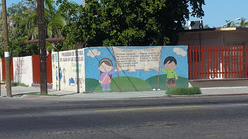 Graffiti en dedicación al infante