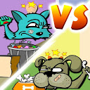 Cat vs Dog Deluxe mobile app icon