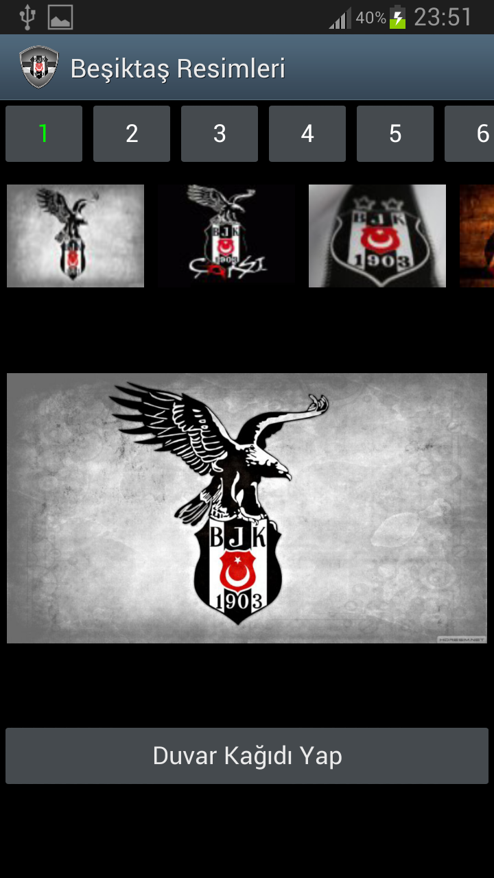 Beşiktaş Duvar Kağıtları Screen 1