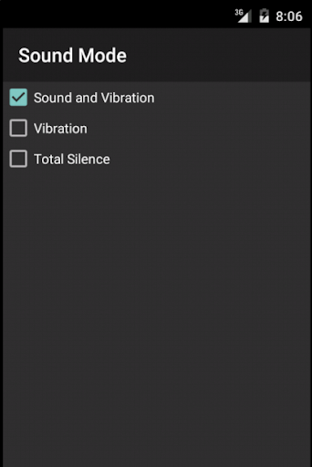 Sound Mode