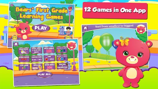 Lastest Baby Bear First Grade Games APK for Android