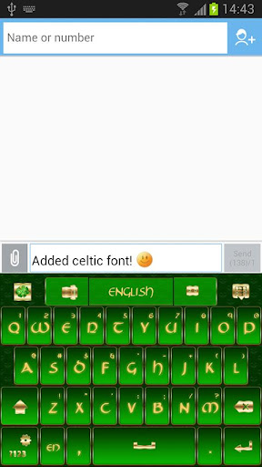 【免費個人化App】GO Keyboard St. Patrick's Day-APP點子