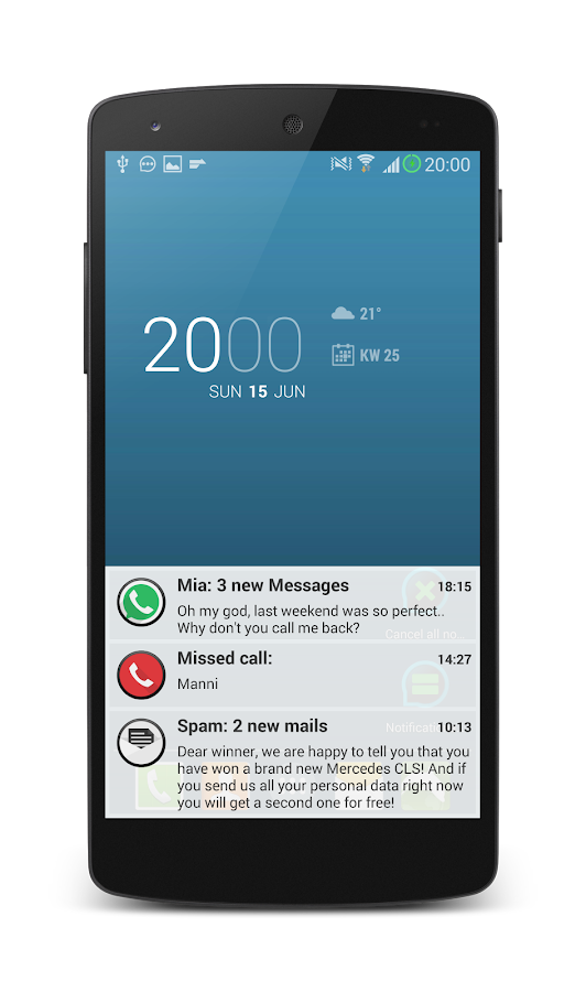 Floatify - Smart Notifications - screenshot