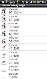 Free Download Snowman Battery Widget APK for PC