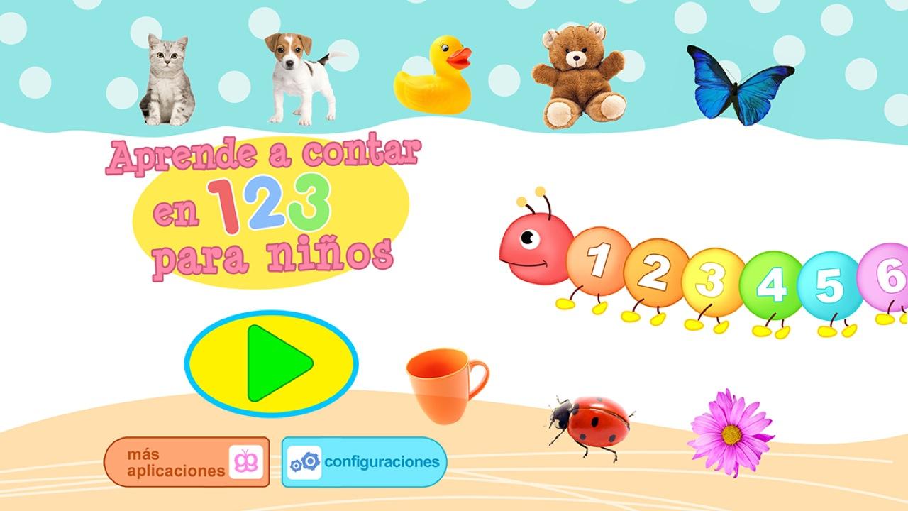 Android application Toddler Counting 123 HD screenshort