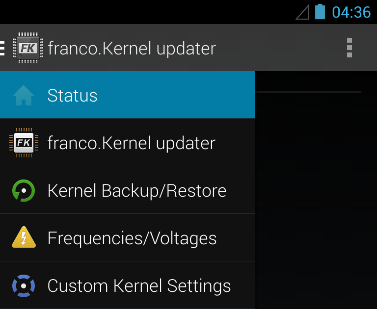 kumpulan apk android: FRANCO KERNEL UPDATER V10 2