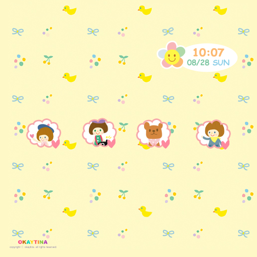 CUKI Theme TINA simple pattern LOGO-APP點子