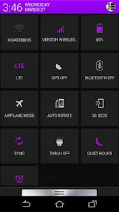 Alloy Purp Theme CM10.1 - screenshot thumbnail