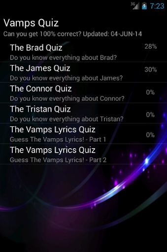 Fan Trivia The Vamps Quiz App