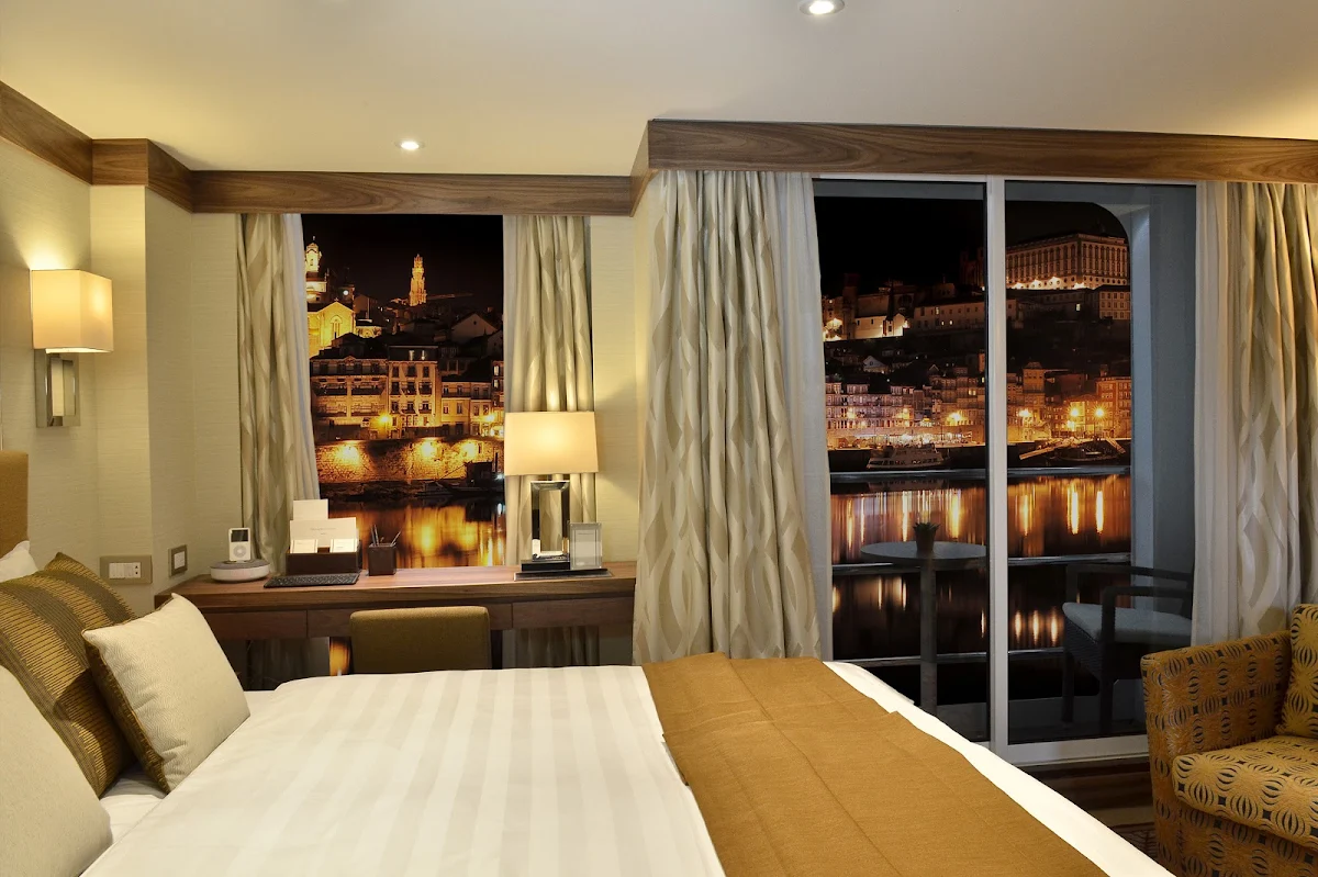 AmaVida-suite-2 - AmaVida features balconies in the majority of its staterooms and suites, which range up to 323 square feet.