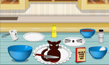 Cooking Game Black Cat Cake APK Download for Android