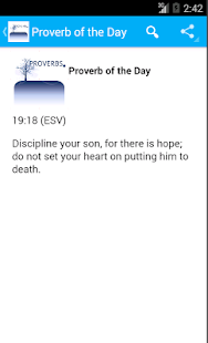 Free Daily Bible Proverbs of Wisdom APK