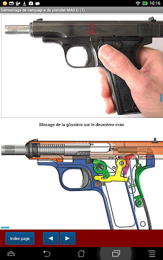 Pistolet MAB D expliqué
