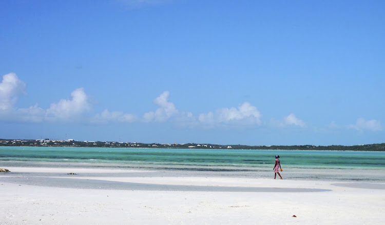 Grace Bay on Providenciales inTurk and Caicos.