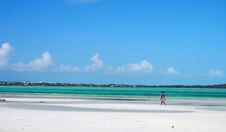 Grace Bay on Providenciales inTurk and Caicos.