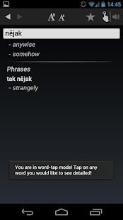 Free Dict Czech English - náhled