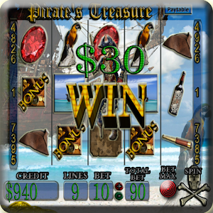 Pirates Treasure Slot Machine logo