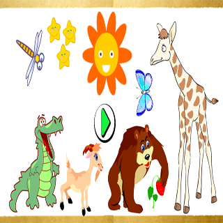 25 Animals Puzzle Game For Kid