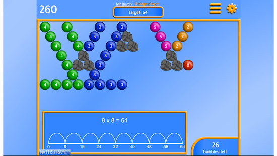 Bubble Pop Multiplication Screenshots 1