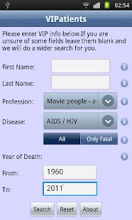 VIPatients Screen 2