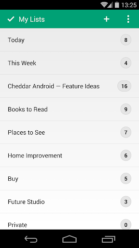 Cheddar — Todo Organizer