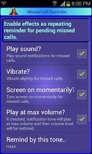 Free Missed Call Reminder Soprano APK for PC