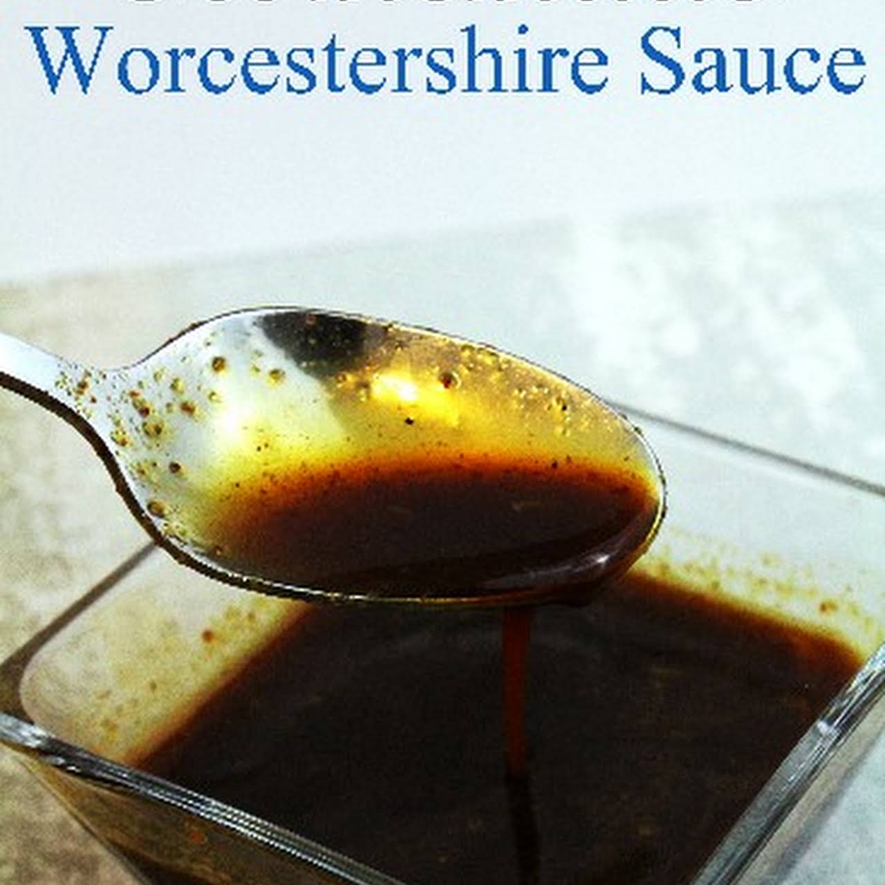 Homemade Worcestershire Sauce