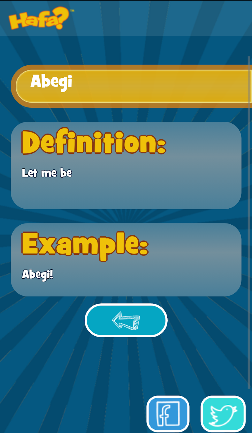 Hafa? Screen 3