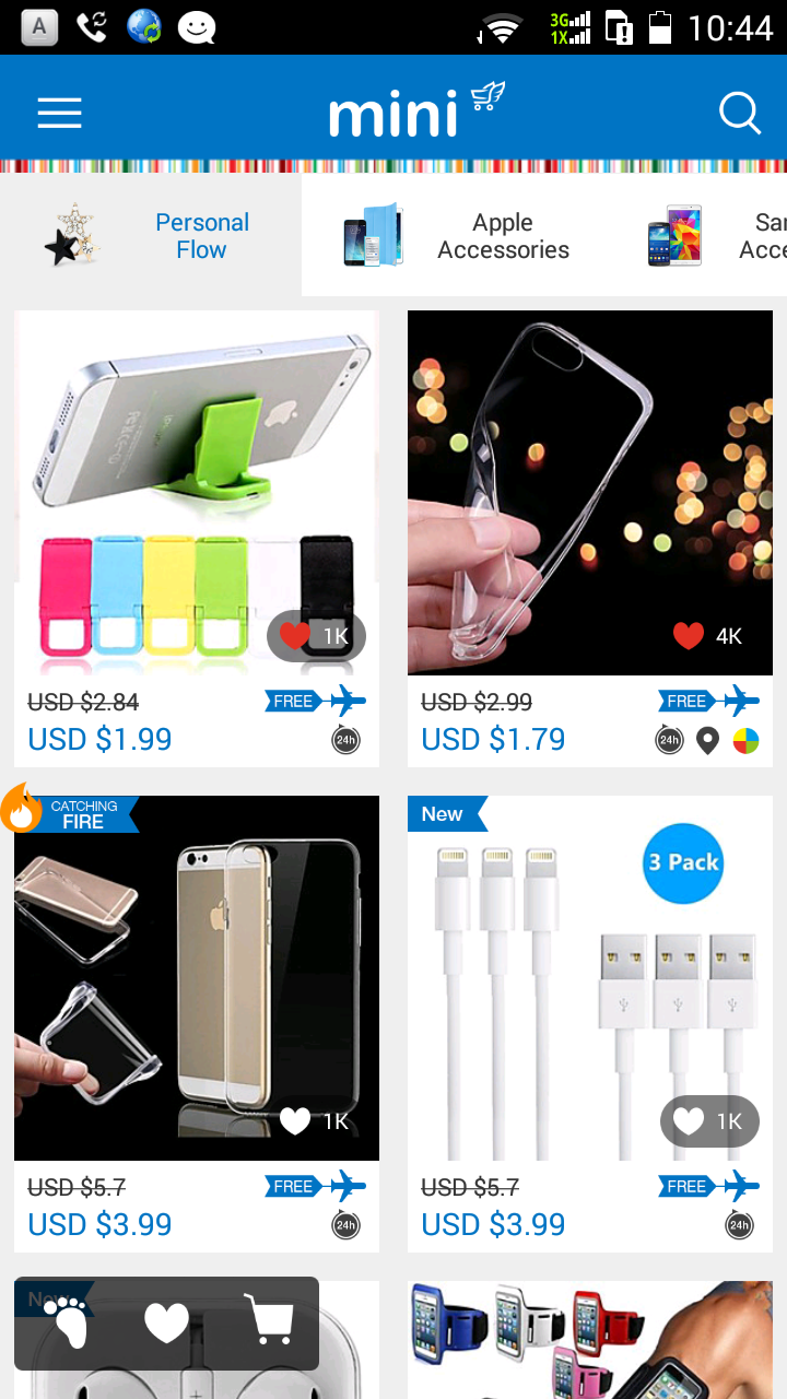 Android application MiniInTheBox Online Shopping screenshort