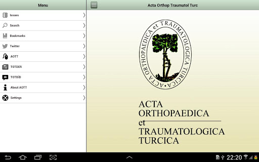 AOTT Journal Tablet