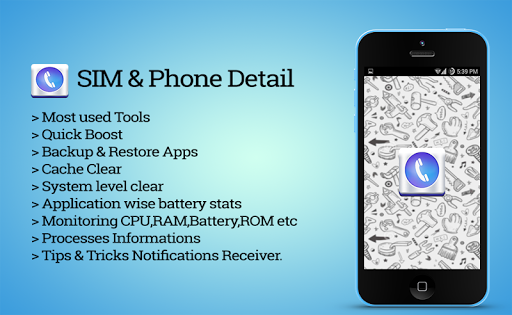 SIM Phone Details