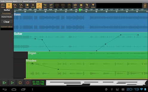 Audio Evolution Mobile DAW - screenshot thumbnail