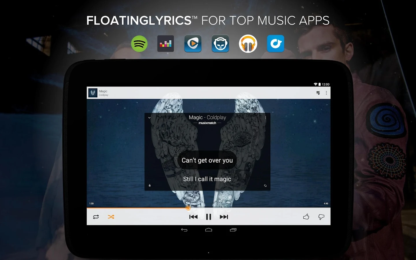 Musixmatch music & lyrics - screenshot
