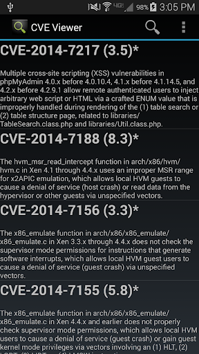 CVE Viewer