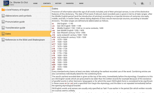 Oxford Shorter English Dict TR Screenshots 8