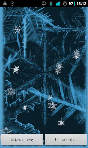 Snow Flakes Live Wallpaper