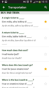 Islandský Phrasebook - náhled