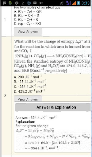 Chemistry Mock Test