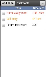 Taskbook Screenshots 0
