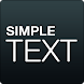 Simple Text-Text Icon Creator