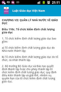 Lastest Luật Giáo dục Việt Nam APK